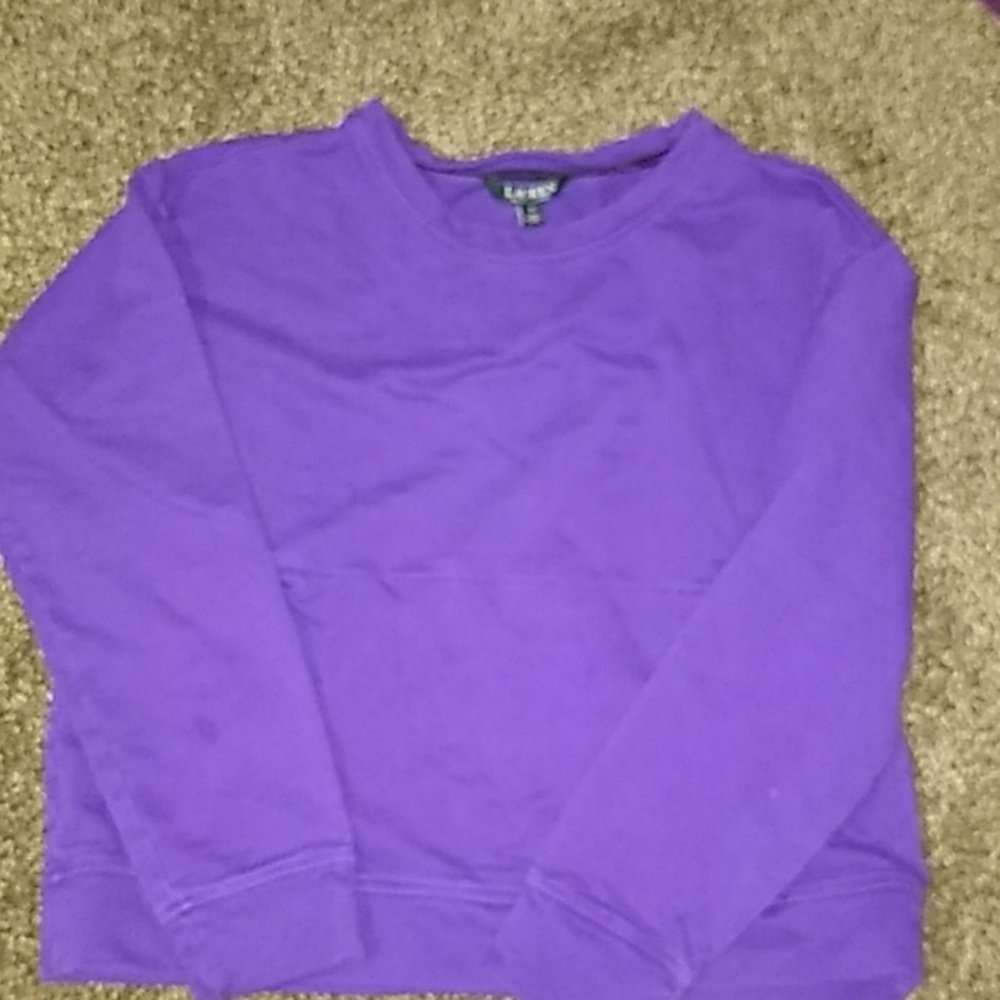 Purple RL sweatshirt